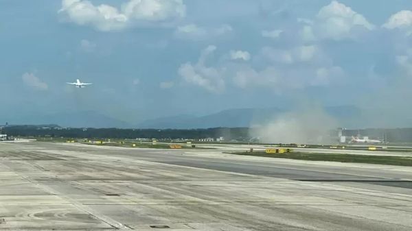 Avião da Latam que ia para SP bate cauda ao decolar e retorna para Milão