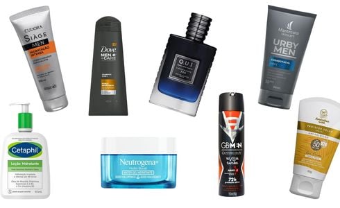 Marcas de beleza trazem produtos para o homem cuidar da pele e do cabelo com cosméticos específicos