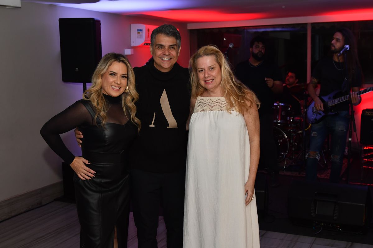 Gisa e Pierre Almeida e Sandra Fonseca