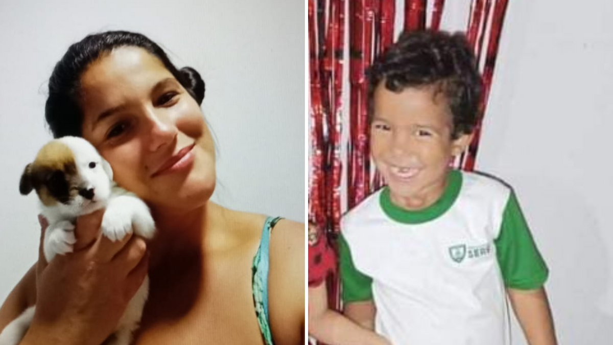 Os corpos das vítimas, identificadas como Priscila dos Santos de Ambrósio e Igor Gabriel de Ambrósio, teriam sido encontrados na varanda da casa
