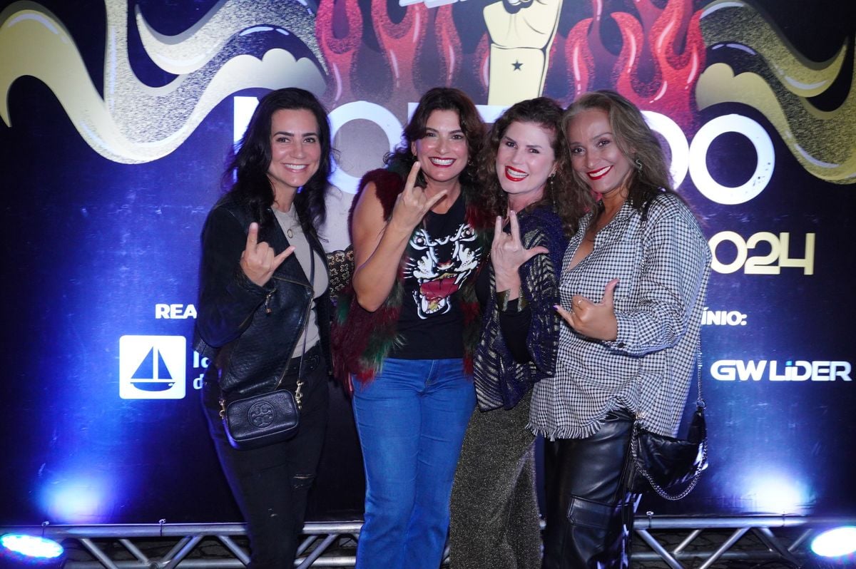 Viviane Barbieri, Monica Murad, Fabiana Croce e  Marcela Victorino 