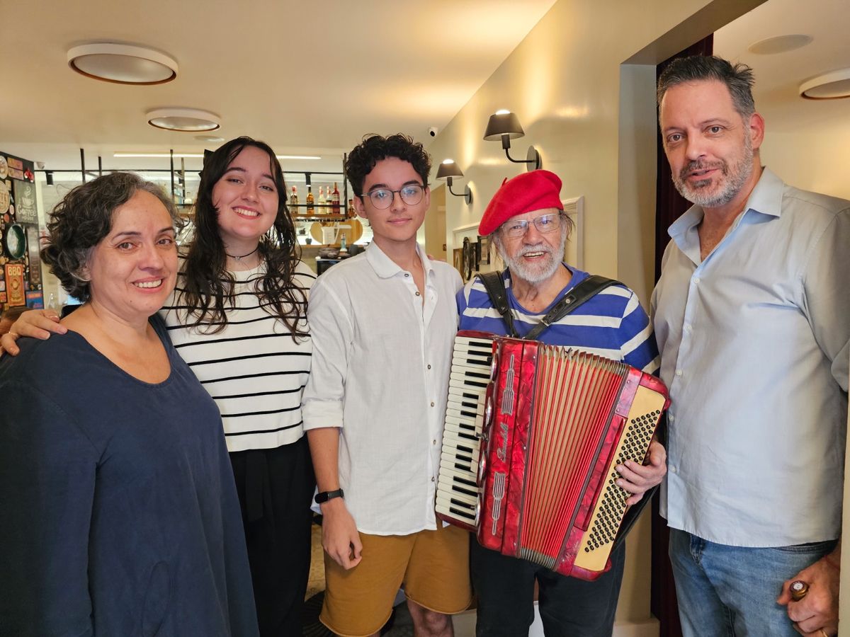 Bia Delmaestro,  Corina, Vittorio, Mirano Schuler e Emmanuel Claeys