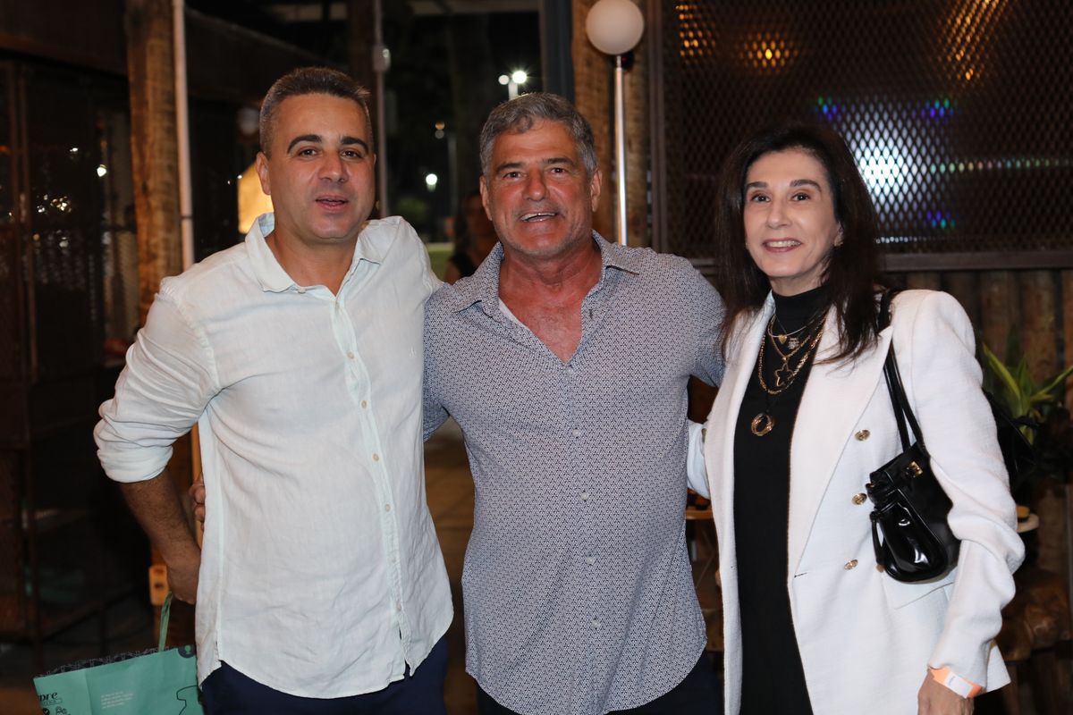 Alexandre Pinheiro, Hugo Caiado e Ana Caiado
