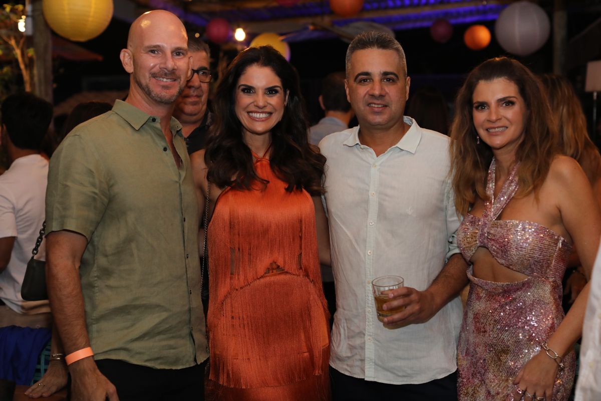 Bernardo Hermany, Camila Resende, Alexandre Pinheiro e Camila Pitanga Salim
