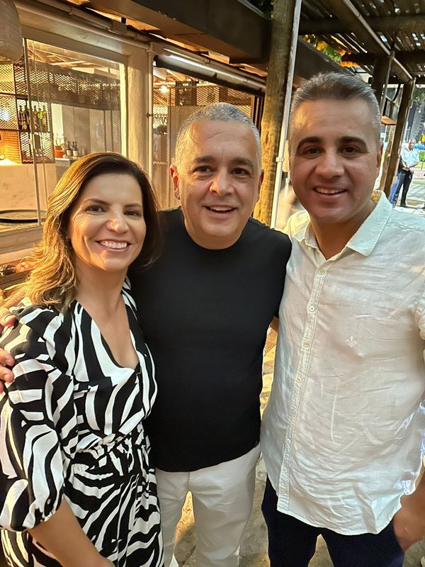 Erica Semião, Raimundo Nonato Pinheiro e Alexandre Pinheiro