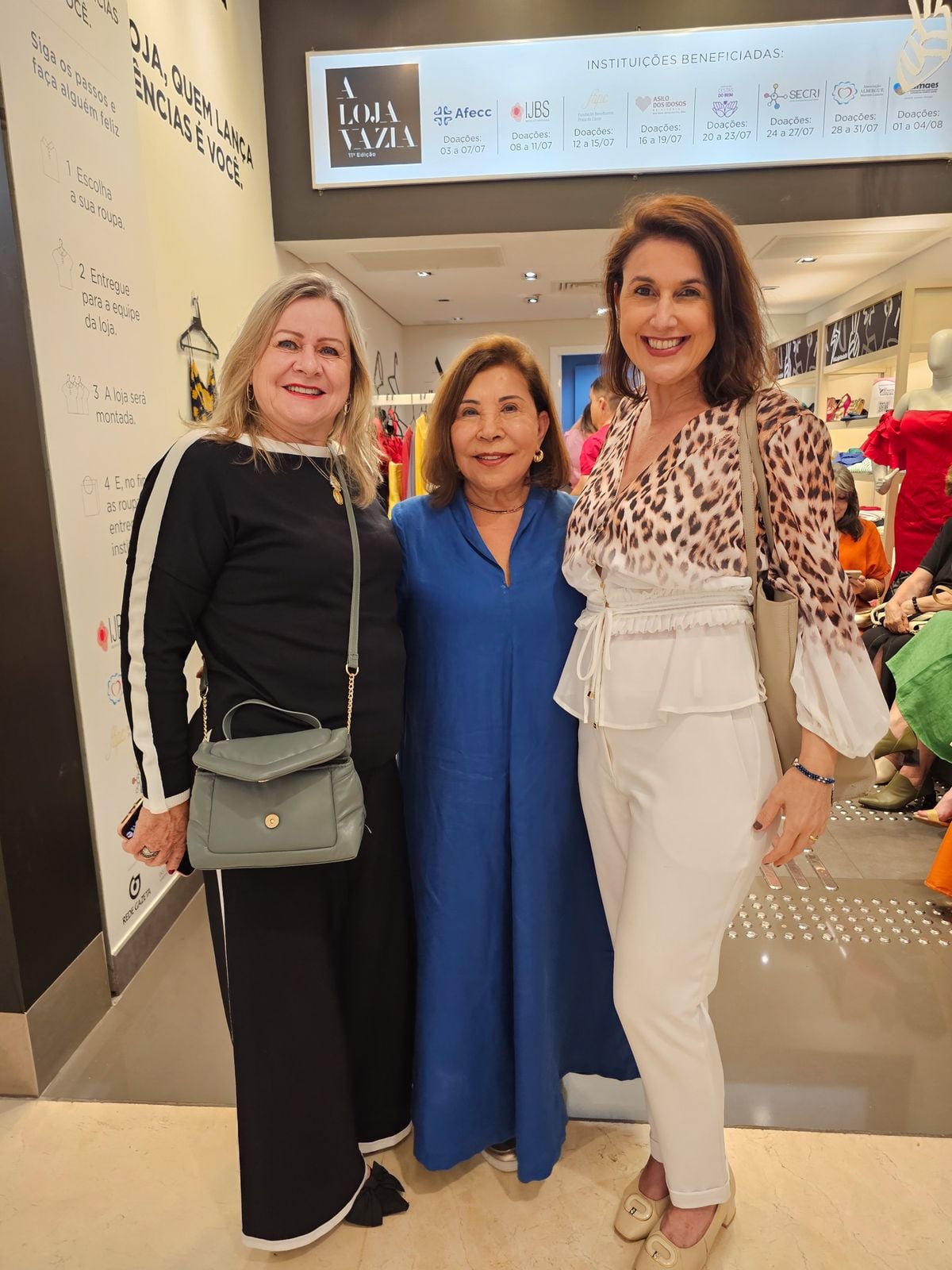 Jurema Tonini, Luzia Toledo e Renata Rasseli