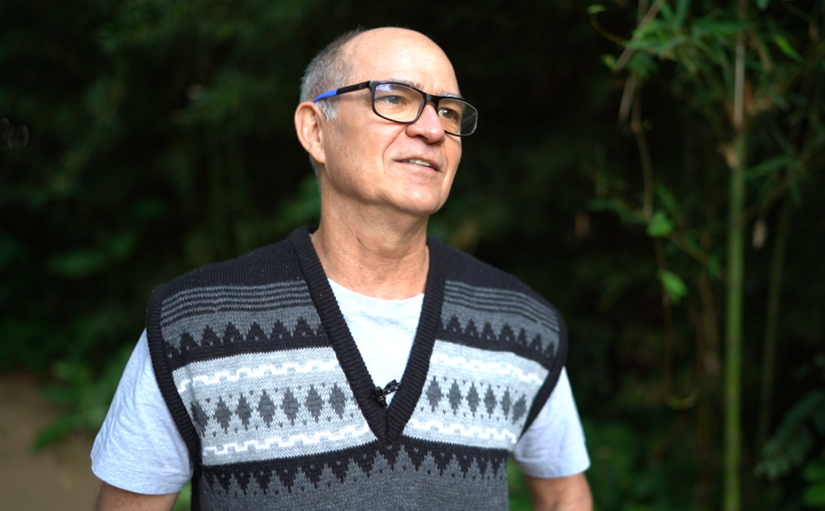 O ecólogo José Eduardo Mantovani