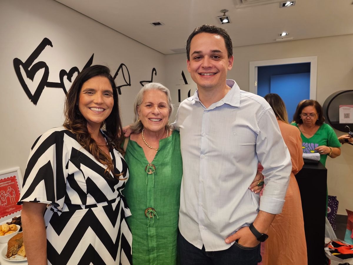 Paula Pazolini, Eliana Castro e Lorenzo Pazolini