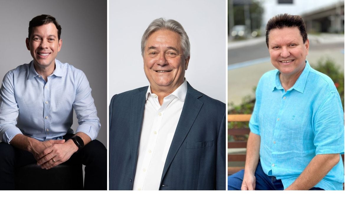 Arnaldinho, Luiz Paulo e Euclério: os três vão disputar as eleições com grandes coligações