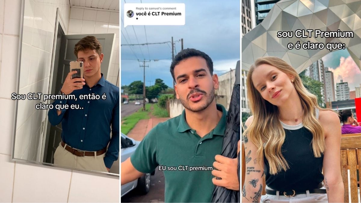 Victor Paz, Rodrigo FAvato e Bia Pastor viralizaram com vídeo sobre CLT Premium