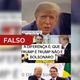 Imagem - Vídeo com dublagem falsa engana ao dizer que Trump enviou mensagem para Bolsonaro após atentado