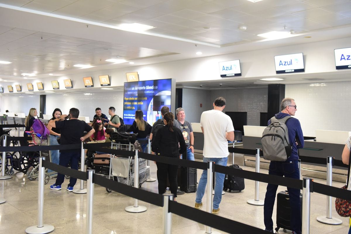 Aeroporto de Vitória registrou atrasos após apagão cibernético