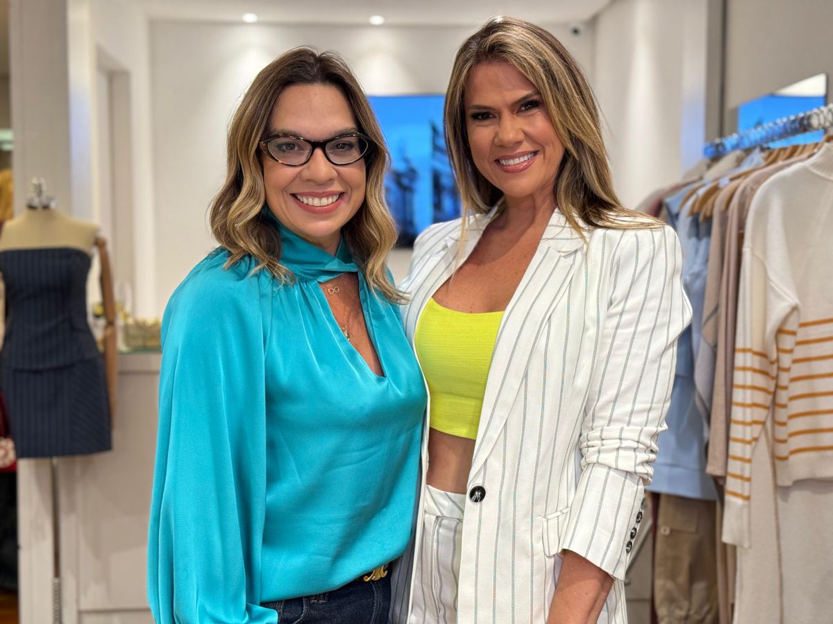 Andréia Lopes e Milena Gobbi 