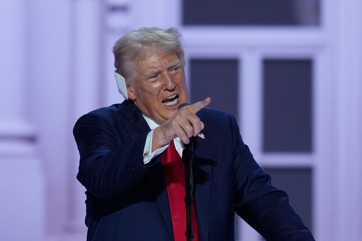 O ex-presidente e candidato republicano à presidência dos EUA, Donald Trump