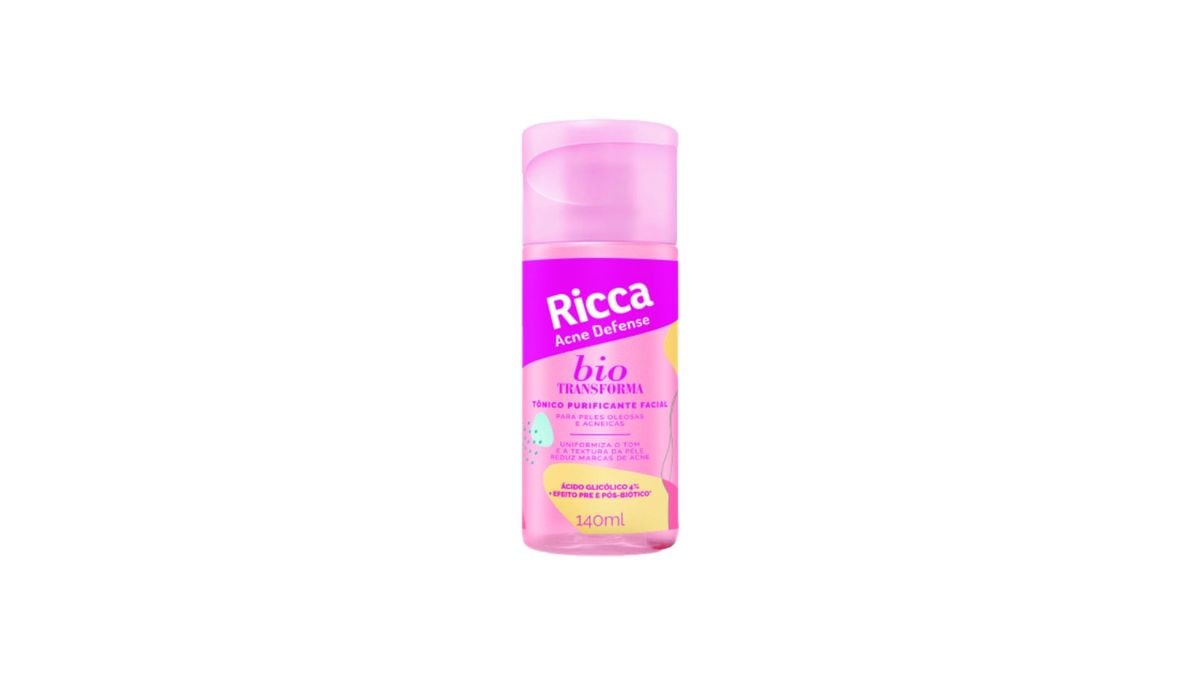 Produtos para pele com acne