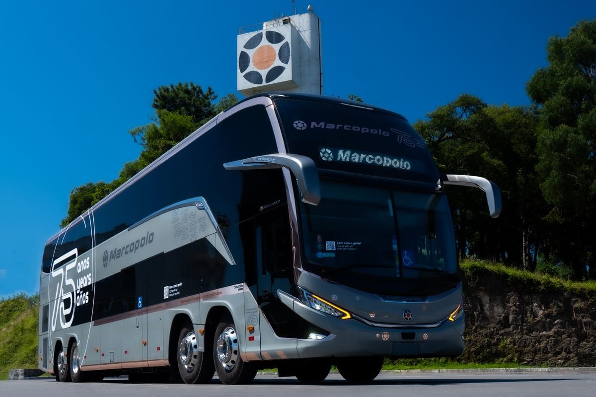 A Marcopolo produziu mais de 13 mil veículos em 2023