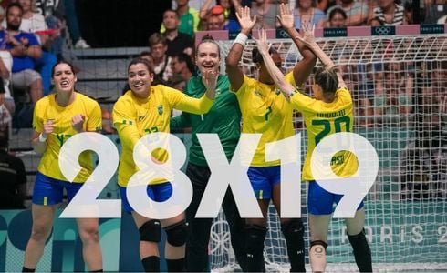 Equipe de A Gazeta acompanhou dentro no ginásio a estreia vitoriosa do Handebol feminino brasileiro. Mas como ninguém é de ferro, no fim do dia teve até um tempinho para o show de Vitor Kley