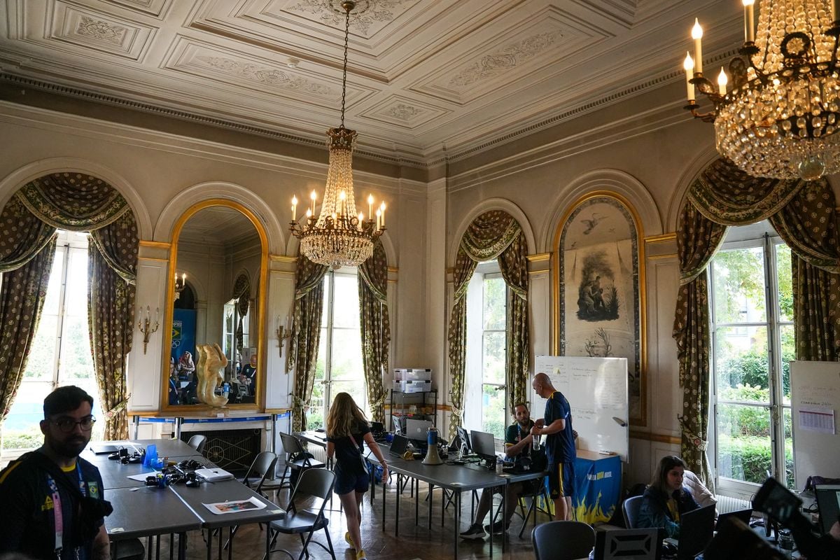 Chateau St Ouen, base do Time Brasil nas Olimpíadas de Paris 2024 por Vitor Jubini