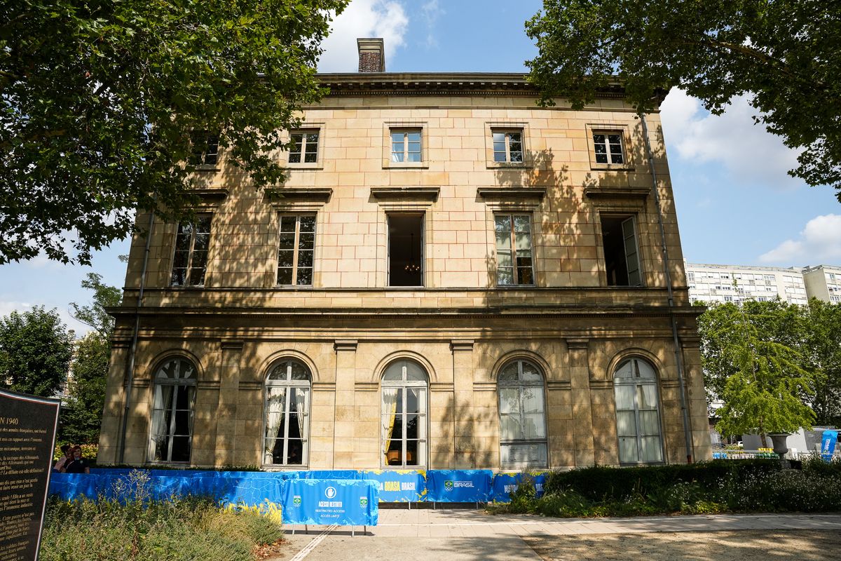 Chateau St Ouen, base do Time Brasil nas Olimpíadas de Paris 2024 por Vitor Jubini