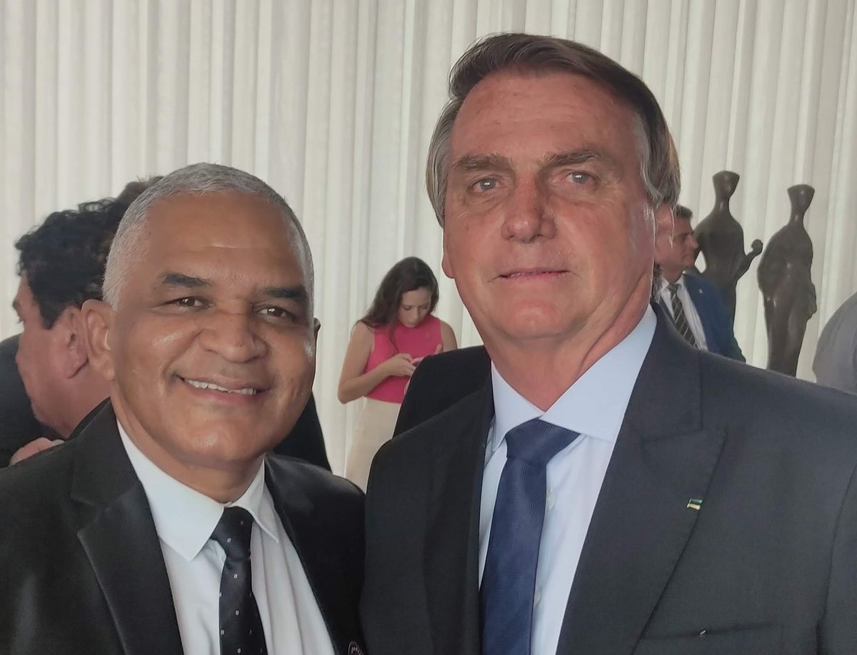 Ivan Bastos e Jair Bolsonaro