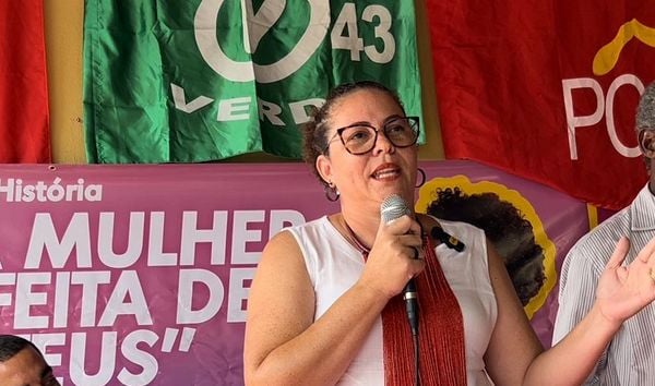 Zenilza confirmou a candidatura em São Mateus neste sábado (27)