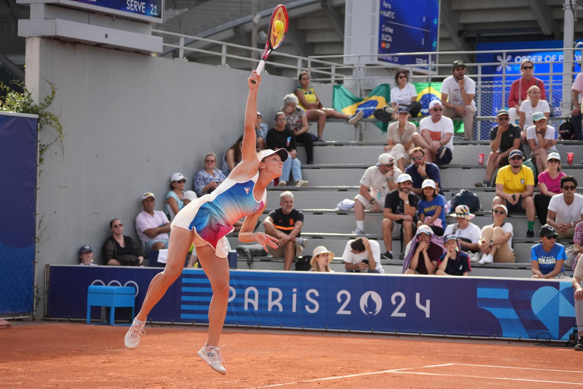 Bia Haddad vence a francesa na estreia do tênis nas Olimpíadas de Paris 2024