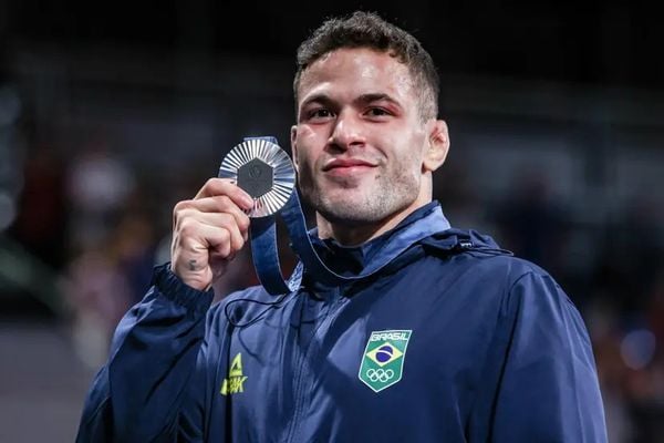 William Lima ganhou a medalha de prata 