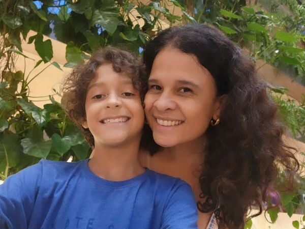 Lucas é filho da atriz capixaba Therla Duarte