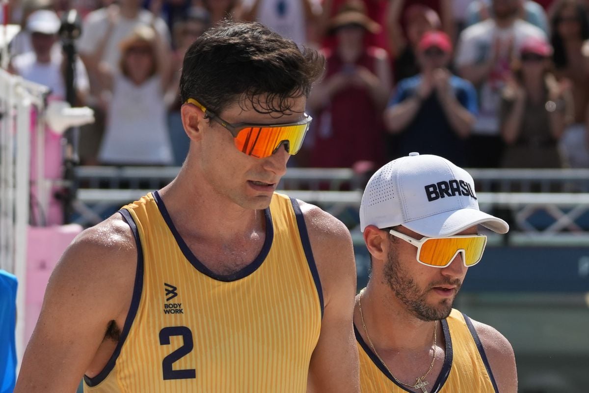 Adré e George perdem para dupla cubana na segunda rodada do vôlei de praia por Vitor Jubini