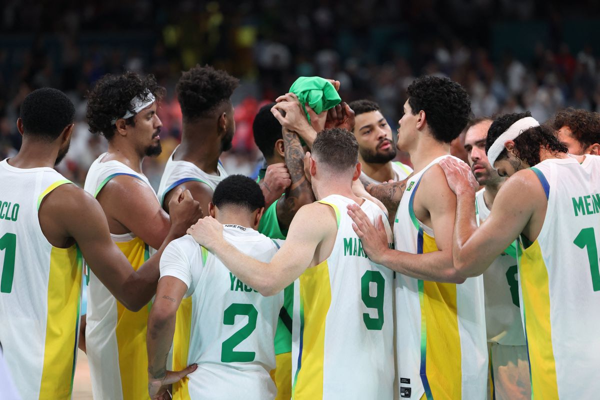 A seleção masculina de basquete foi derrotada pela Alemanha na segunda rodada do Grupo B das Olimpíadas