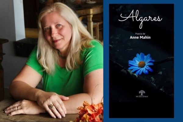 A escritora Anne Mahin lança livro 