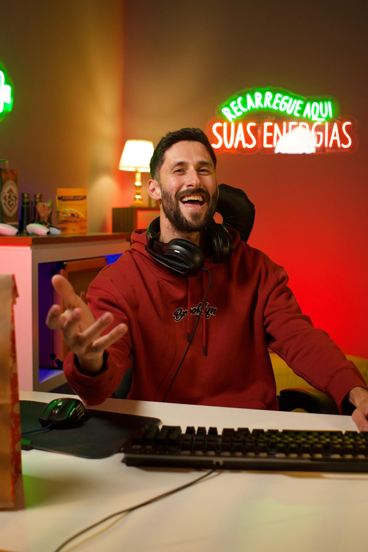 Diego Araujo, apresentador do programa “Em Movimento” e creator do Estúdio Gazeta