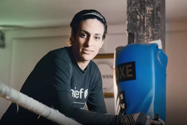 A argelina Imane Khelif é embaixadora da Unicef e pugilista do país africano nas Olimpíadas