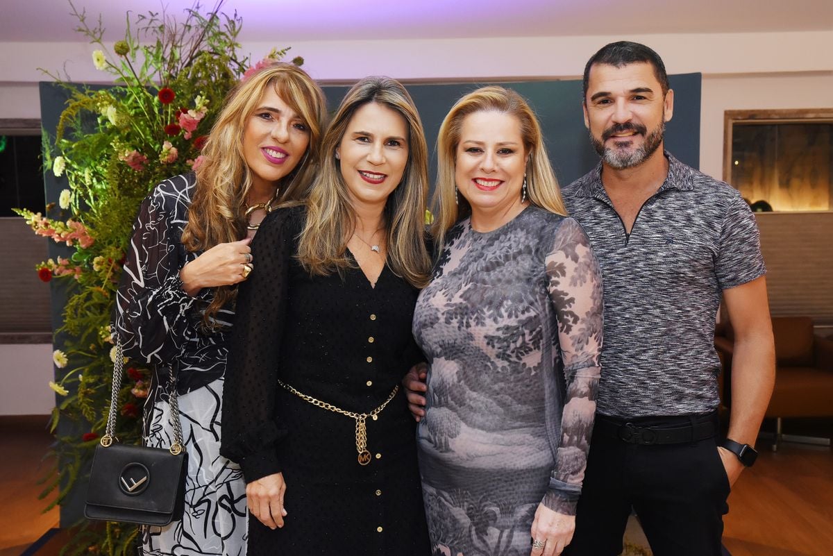 Adriana Leal, Leila Paixão, Sandra Fonseca e Everson Barcellos