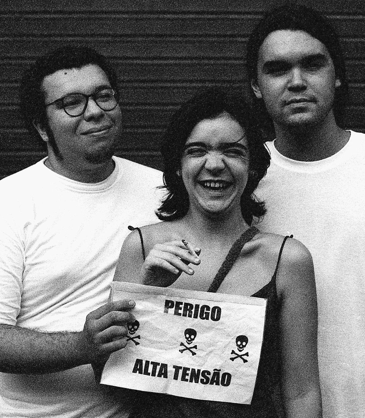 Erly Vieira Jr, Virgínia Jorge e Lizandro Nunes no set de gravações do filme Macabéia