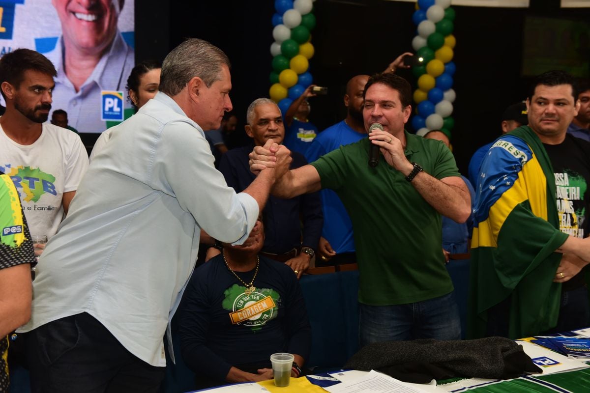 Coronel Ramalho em Convenção do PL por Ricardo Medeiros