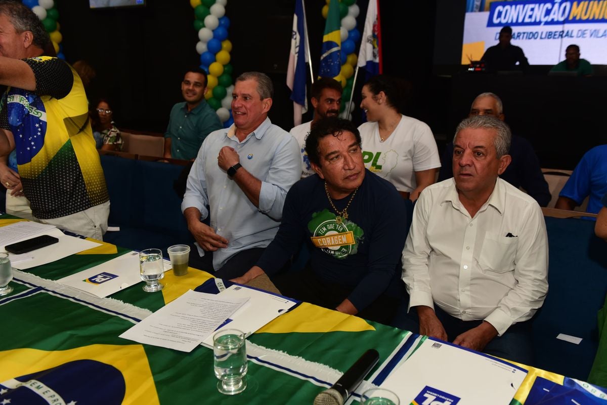 Coronel Ramalho em Convenção do PL por Ricardo Medeiros