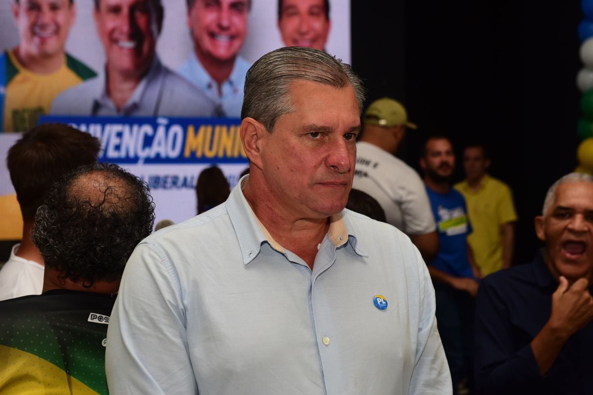 Coronel Ramalho em Convenção do PL por Ricardo Medeiros