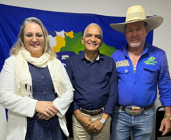 Pâmmela, pastor Ivan Bastos e Gaúcho Cowboy: aliança confirmada