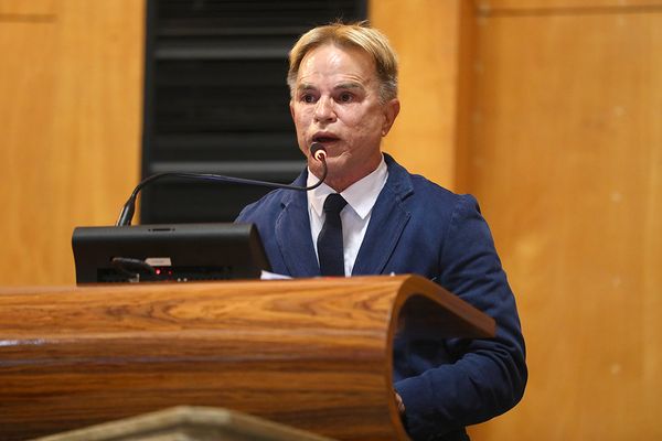 O deputado estadual Sérgio Meneguelli
