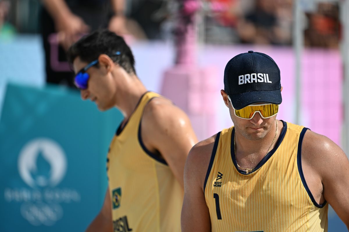 André e George perdem para dupla da Alemanha e são eliminados por Vitor Jubini