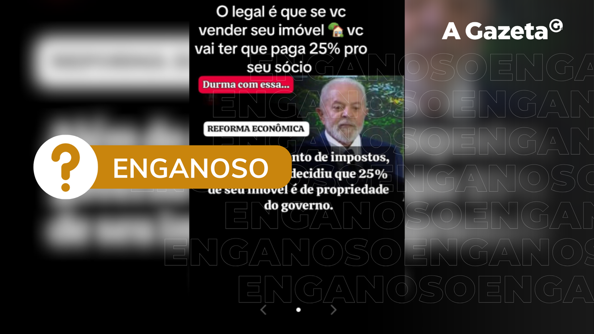 Reforma tributária não prevê taxa de 25% na compra e venda de imóveis