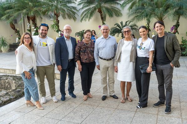 Rosa-Nina Liebermann, Kaiky Plaster, Robson Melo, Virginia Casagrande, Francisco Gava, Marilia Debbane, Renata Cani e Marcelo Lages