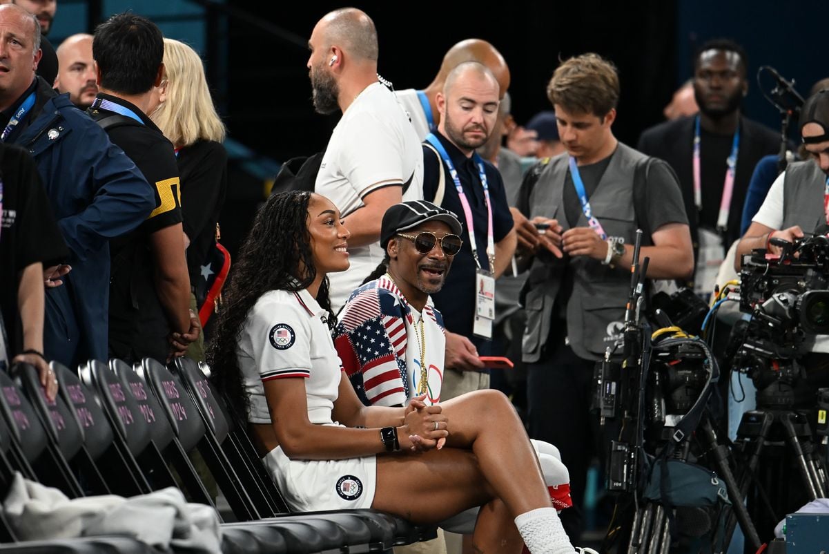 Com Didi em quadra e Snoop Dog na torcida, Brasil é derrotado pelo Dream Team no basquete masculino em Paris por Vitor Jubini