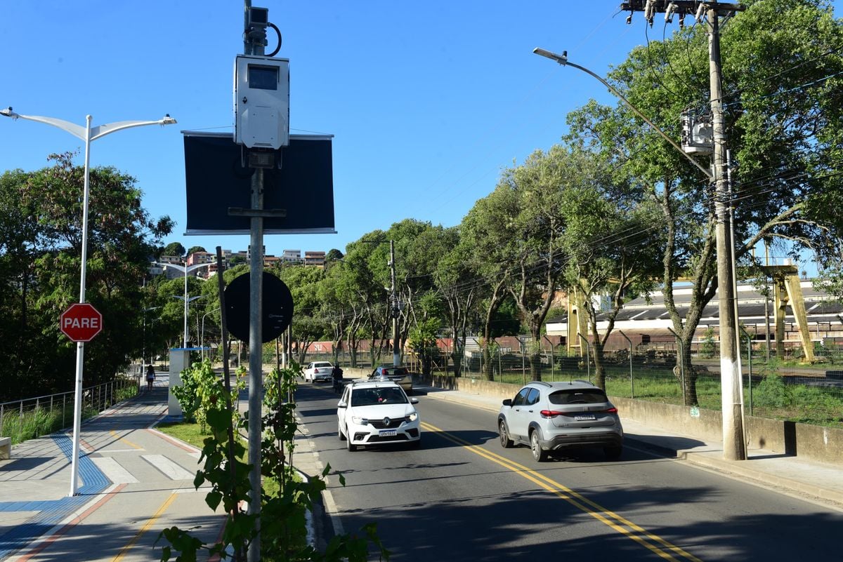 Radar instalado na orla de Cariacica