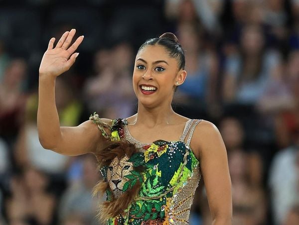 Barbara Domingos está na final do individual geral na ginástica artística.