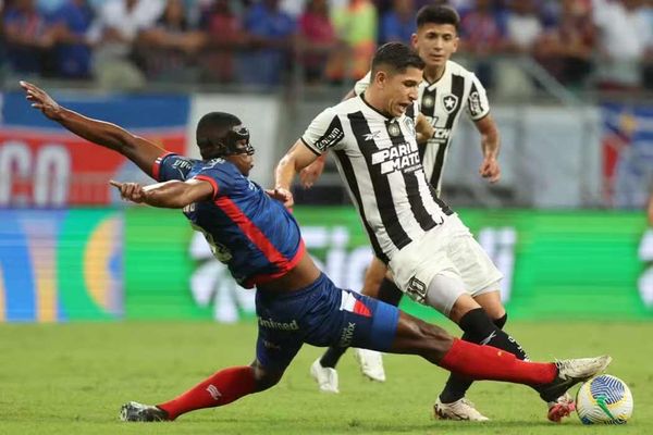 Botafogo foi derrotado pelo Bahia e foi eliminado da Copa do Brasil