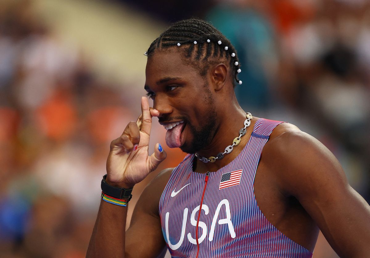Noah Lyles correu a prova dos 200m livres com Covid e ainda assim chegou no terceiro lugar