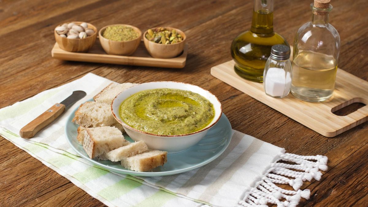 Pesto de pistache