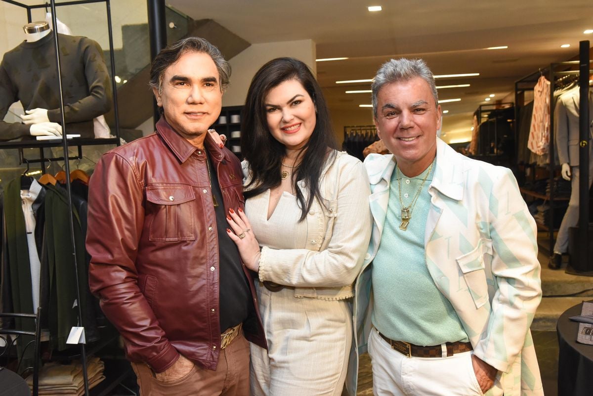 Josildo Amorim, Andressa Hirle e Ivan Aguilar 